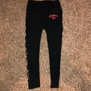 WSU Pink VS Leggings